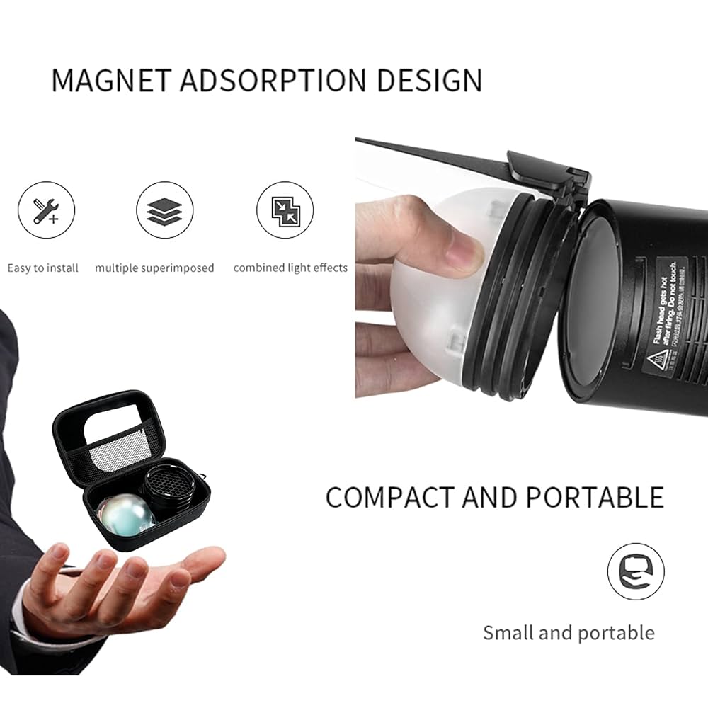 アクセサリー V1 Amazon.com : LETWING TR-09 Magnetic Round Head Flash